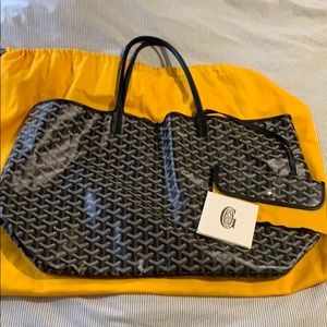 SOLD Goyard St. Louis GM in noir (black)